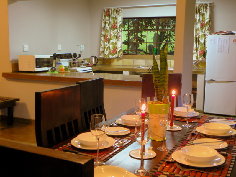 Whip up a romantic gourmet meal in the fully equipped kitchen